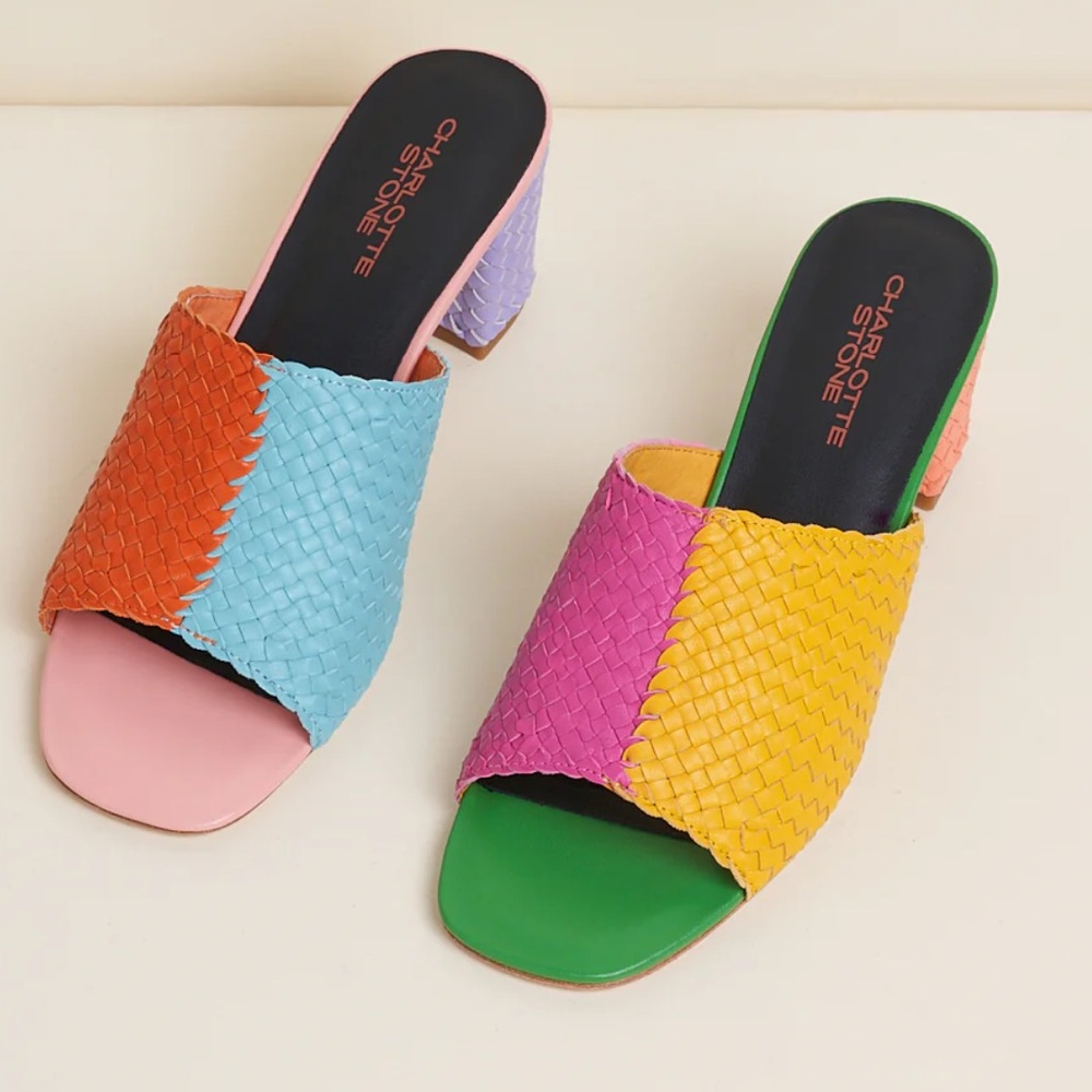 Brand New Charolette Stone Lenu Sandals in Kortman